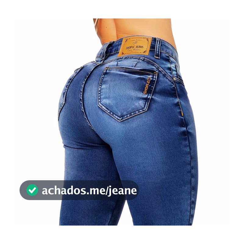 Calca Jeans Feminina EMPINA Bumbum e MODELA  SHOPLE A-9