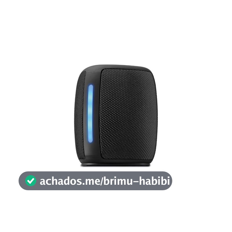 Caixa de Som Aiwa Speaker 15w Ipx4 - Aws-sp-03-b Preto