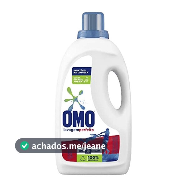 Omo Lava roupas lavagem perfeita 3L