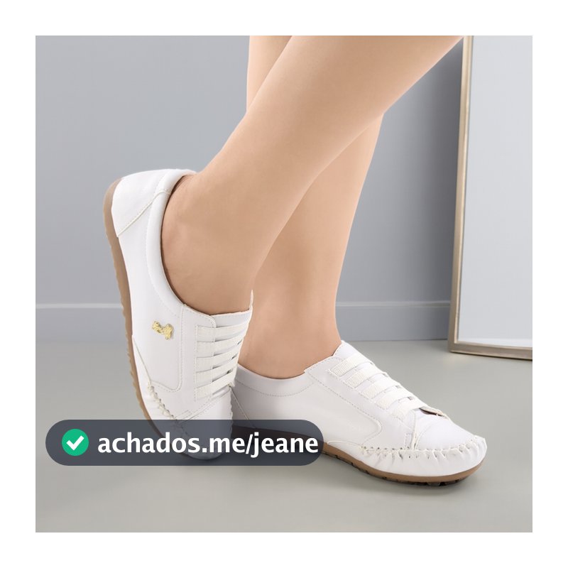 Tenis Feminino Mocatenis Mocassim Ecologico Confort Academia Casual