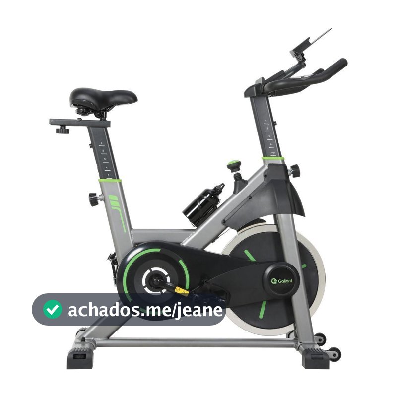 Bicicleta Ergométrica Spinning Gallant Power Pro Mecânica Roda De Inercia 20kg (GSB20HBTA-PT)