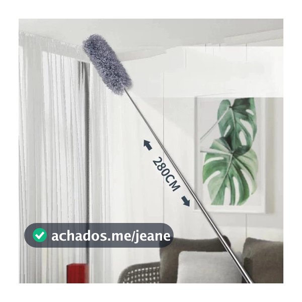 Espanador 280 Centímetros 2,8 Metro Ajustável Telescópica Dobra Duster Escova De Limpeza De Poeira A