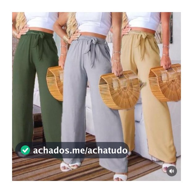 Calça PantalonaViscolinho Premium  Social Com Cinto Para Trabalho PROMOÇÃO