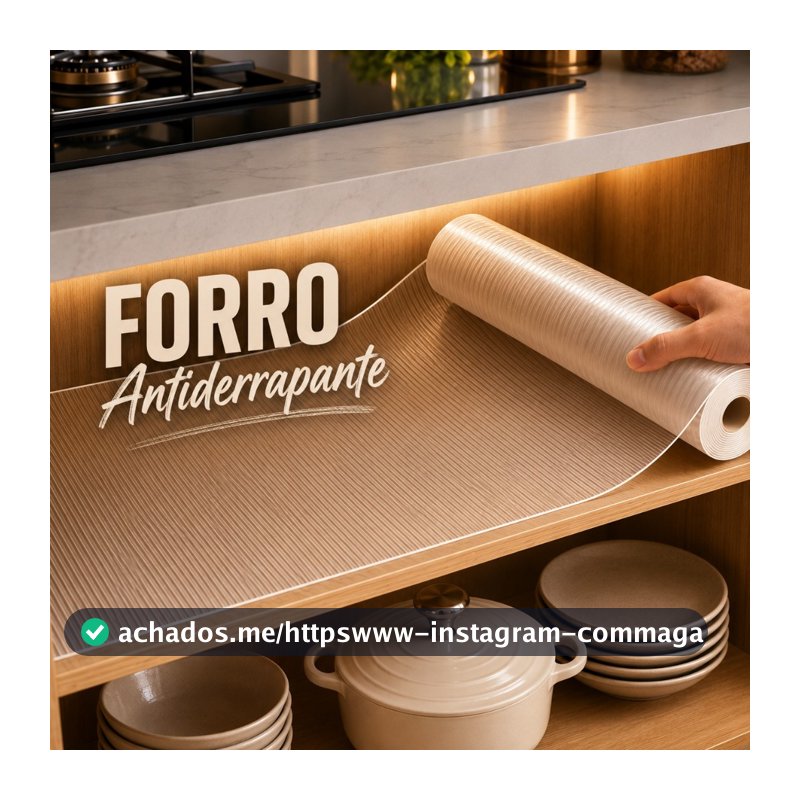 Kit Forro Para Gaveta Antiderrapante Geladeira E Guarda Roupas- Transparente Evita Deslizamento em Superfícies
