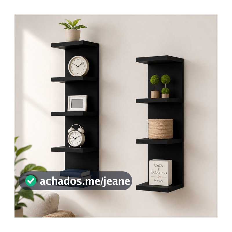 Torre De Prateleira Estante 170 Cm E 85 Cm Multiuso Quarto decoração Estante  Perfumes Quarto-105