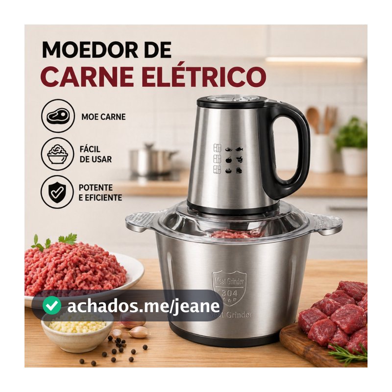 Moedor de Carne Elétrico