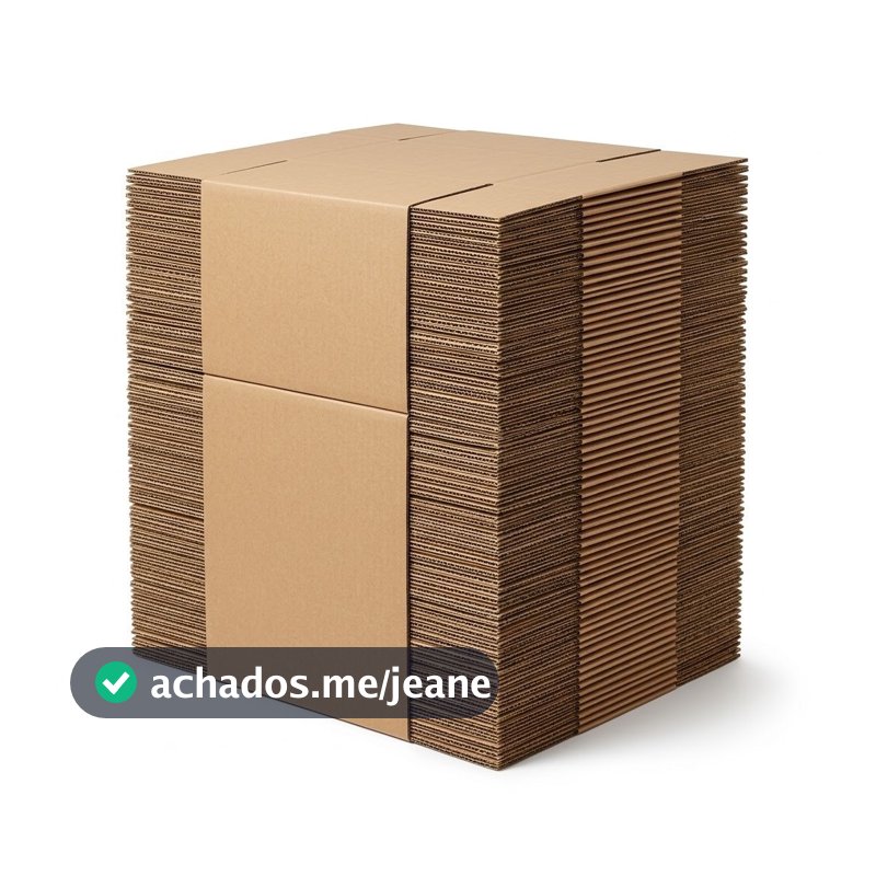 Kit 50 Caixas Papelão Resistente 24X15X10 Envios Ecommerce Flat Pac correios