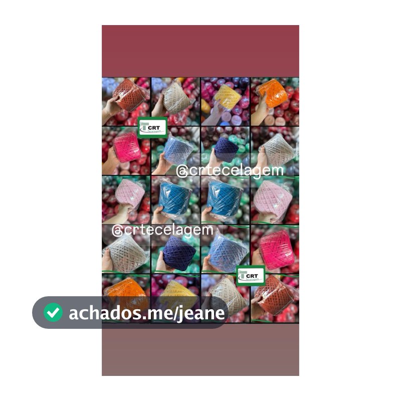 Fio De Malha Residual Novelo 500gr Selecionado Fio Para Croche