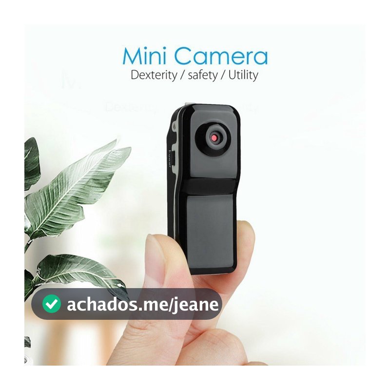 MD80 Mini Câmera Vedio Áudio Filmadora Esportiva Capacete De Motocicleta De Ação Corporal De Polícia Vídeo Escondida DV