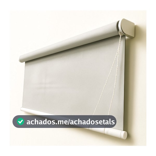 Persiana Rolo Blackout 100% Para janelas de Quarto, sala, Cozinha Escritório Premium