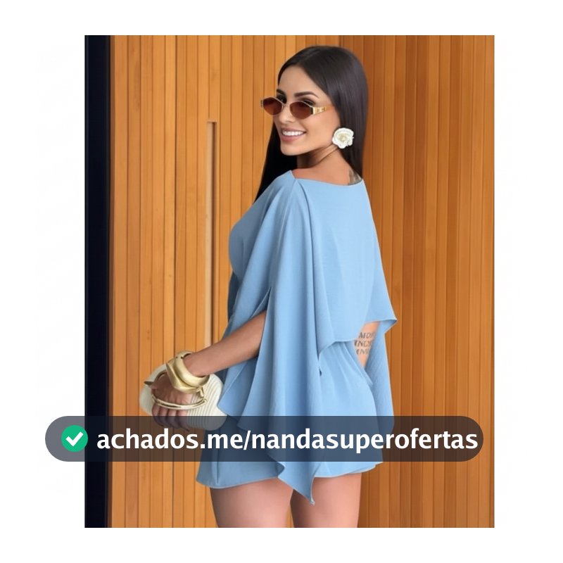 Conjunto Feminino 3 Peças Short Saia Blusa Capa no Tecido Duna | Elegante, Moderno e Casual.
