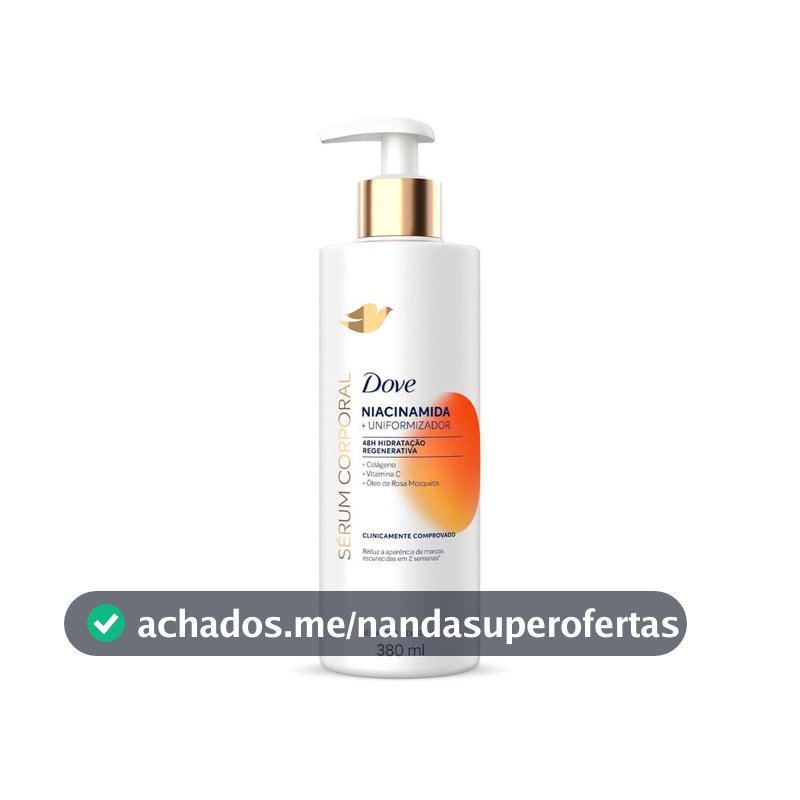 Dove Sérum Hidratante Corporal Niacinamida Uniformizador 380ml