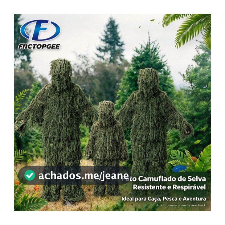 Adulto Militar Selva Camuflagem Ghillie Terno 5 Peças Verde Escondido Roupas Para Jogo De Tiro Ao Ar Livre