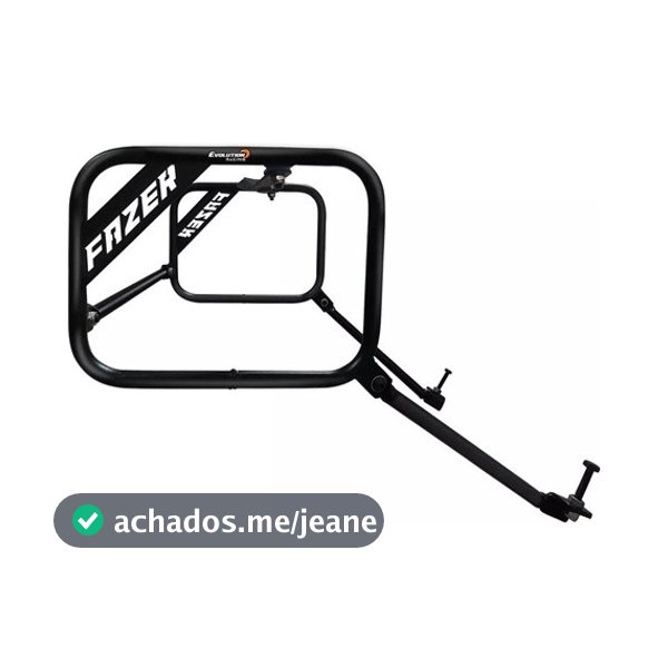 Afastador Alforge Fazer 250 2018 2019 2020 2021 2022 2023 2024 2025 Protetor Carenagem Traseira