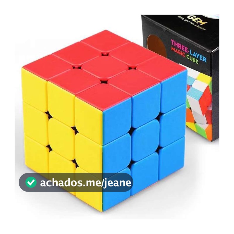 KIT1/2/5PEÇA Cubo Mágico Profissional 3x3x3 Original Speed Gold Edition