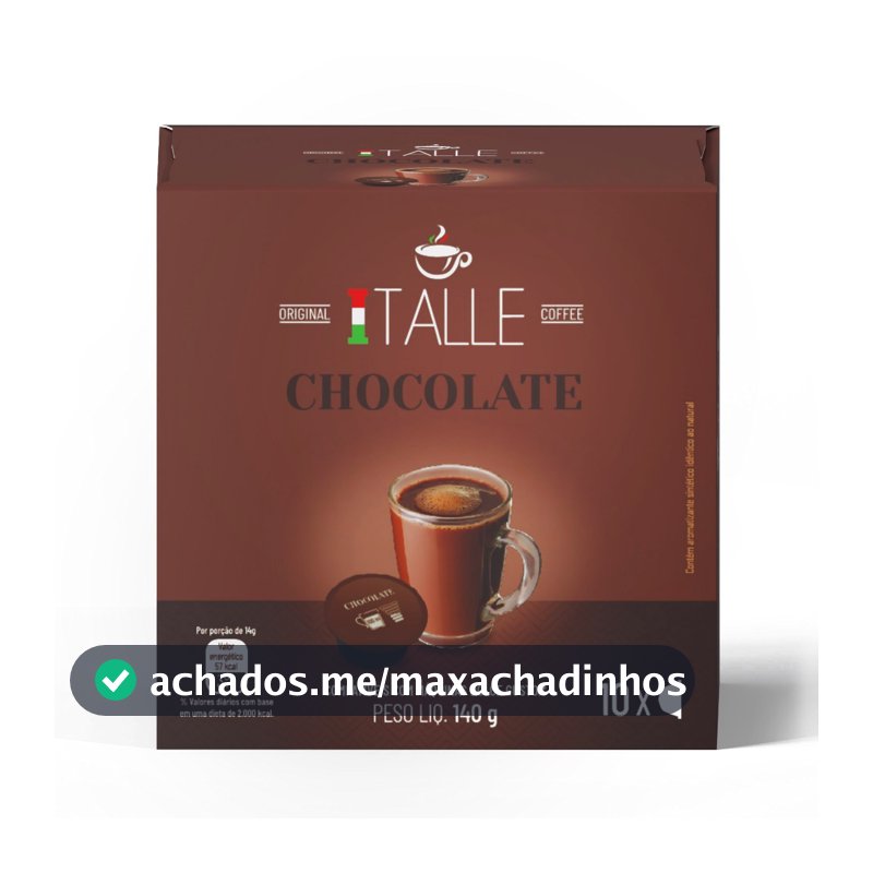 Cápsula Dolce Gusto Chocolate Café Italle 10 Und
