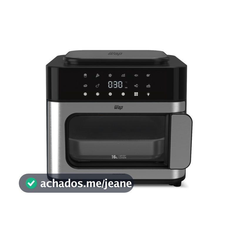 Fritadeira Elétrica Oven Wap WAFC16 16L Painel Digital 1800W
