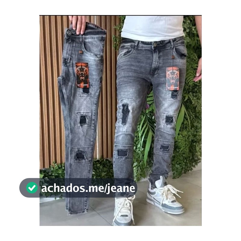 Calça Jeans Jogador Linha Premium ORIGINAL Masculina Confortavel e Estilosa