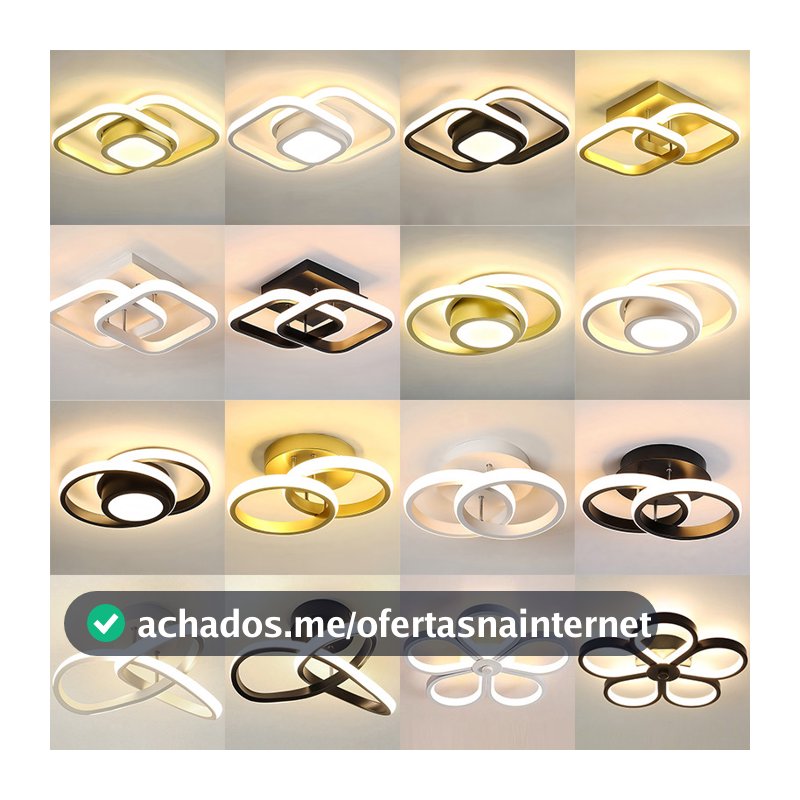 110V/220V Tamanho maior Luminária De Teto Led Decoração Minimalista Moderno Pendente Lustre Plafon para Sala Quarto
