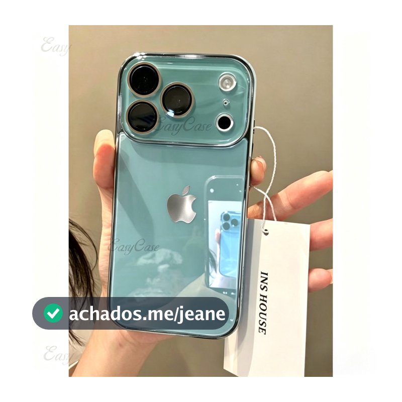 Ins Capa De Vidro Sensível Ao Gelo Avançada Para iPhone 17 16 15 14 13 ProMax Traseira Protetora Antiderrapante E anti-Q