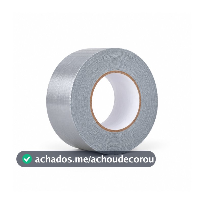 Fita Silver Tape Prateada Multiuso Rolo 45x50 metros