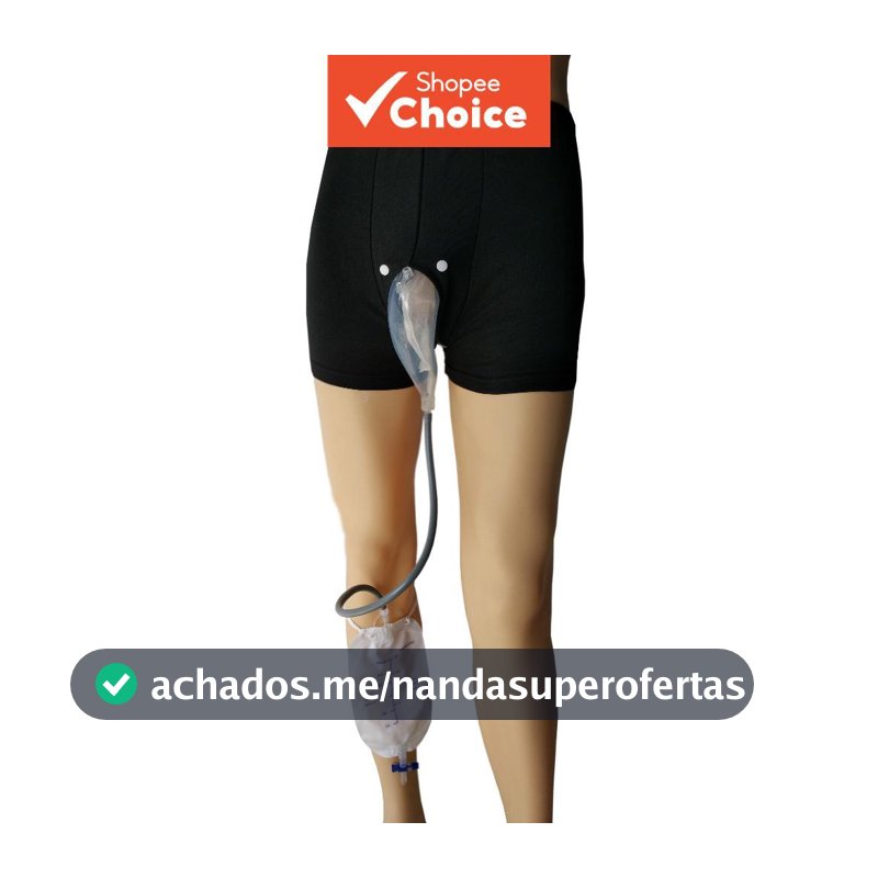 Atualizar Cuecas Masculinas Para Incontinência , Roupa Íntima Lavável , Coletor De Bolsa Perna De Urina Ferramenta De Cu