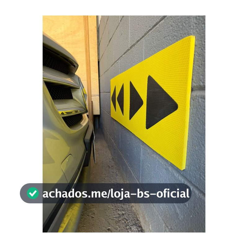 Protetor de Parede para Estacionamento Garagem Proteger Carro Eva Manta100x30cm