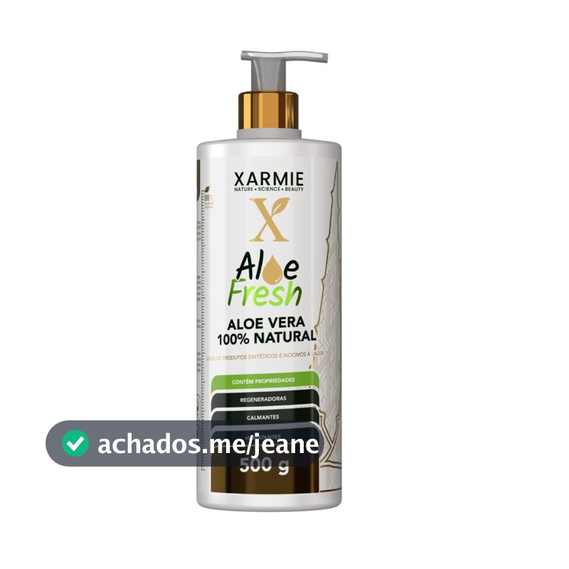 XARMIE Gel Hidratante Facial de Babosa Skincare 500ml Natural
