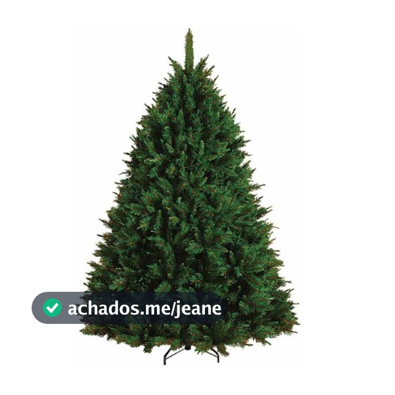 Linda Árvore de Natal de 2,10 metros com 1554 Galhos