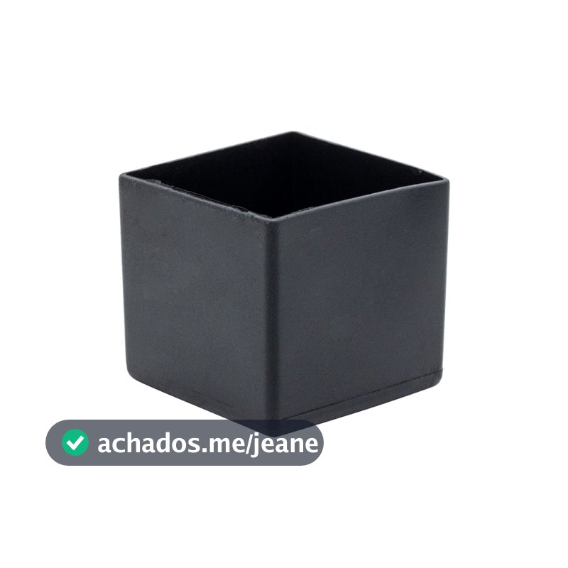 Ponteira Externa De PVC Para Protecao De Pe Cadeira Mesa 40x40