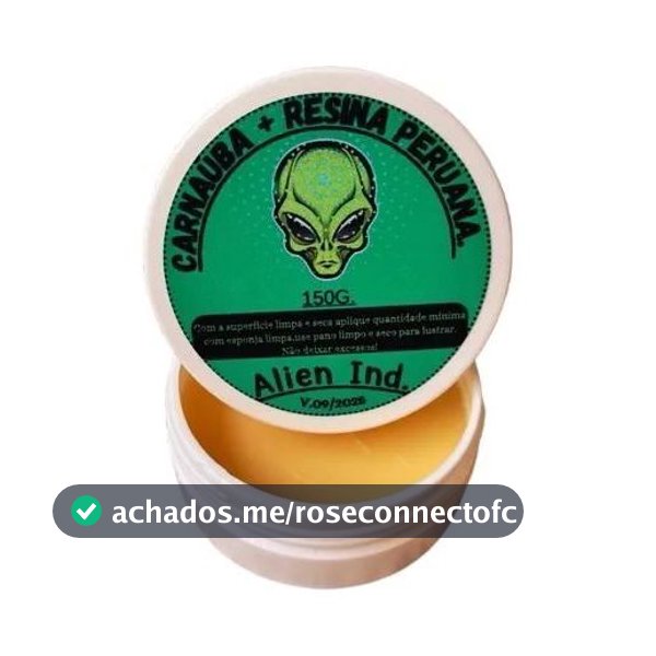Cera Alien Polimento Queimado Riscos Carnauba Automotiva