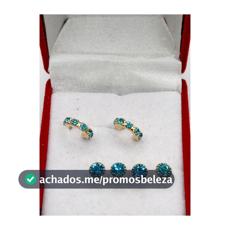 Senhoras Diamante Brincos Nobres Com 6 Peças Brincos De Diamante Meia Lua Brincos Moda Senhoras Brincos