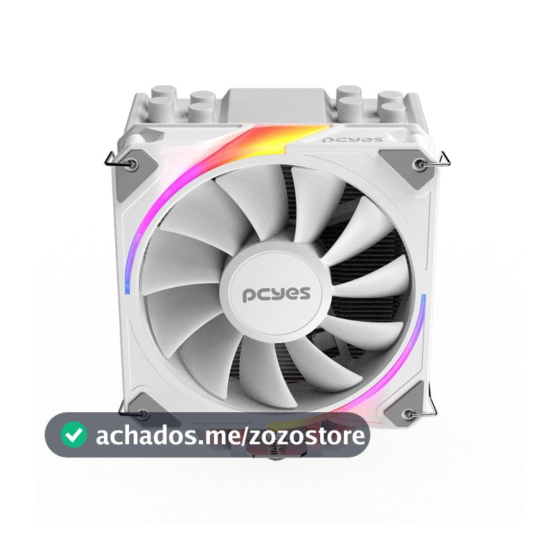 Cooler Para Processador Pcyes Frost Pulse Argb White Ghost - Tdp 180w - Pefpargbwg