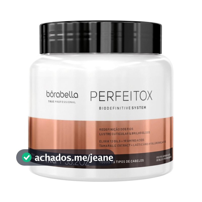 Borabella Perfeitox Alinhamento E Nutrição 12 Oils Original!