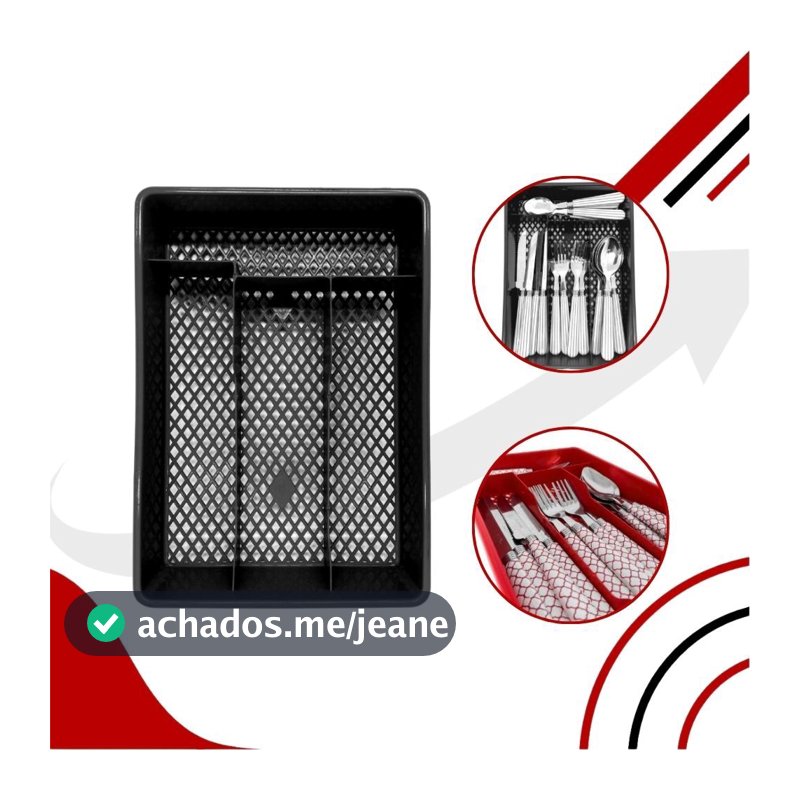 Porta Talheres Organizador de Gaveta Escorredor Talheres