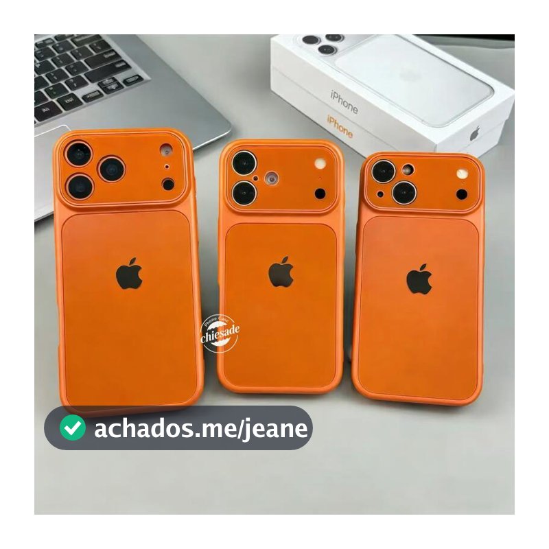 Capa Luxuosa Original AG Fosca Armadura Para iPhone 18 17 16 15 14 13 12 11 Pro Max