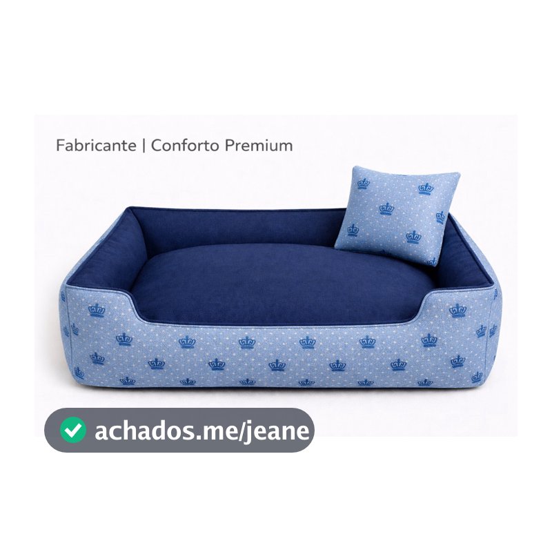 Caminha Pet Cama pra cachorro e gato pet De Luxo Fibra Tamanho P M G