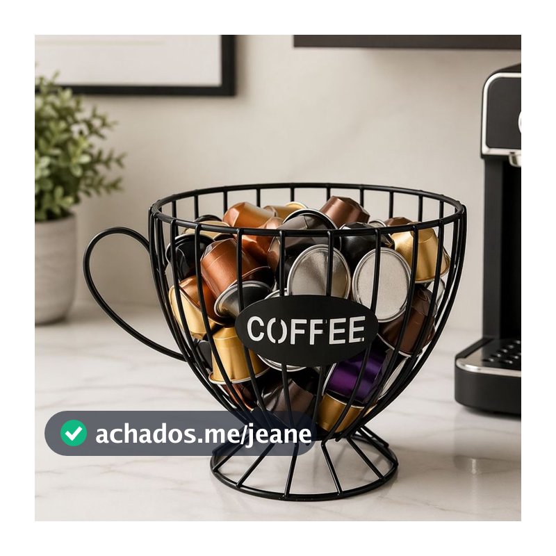 Porta Cápsula De Café Suporte Armazenamento Organizador Para Café
