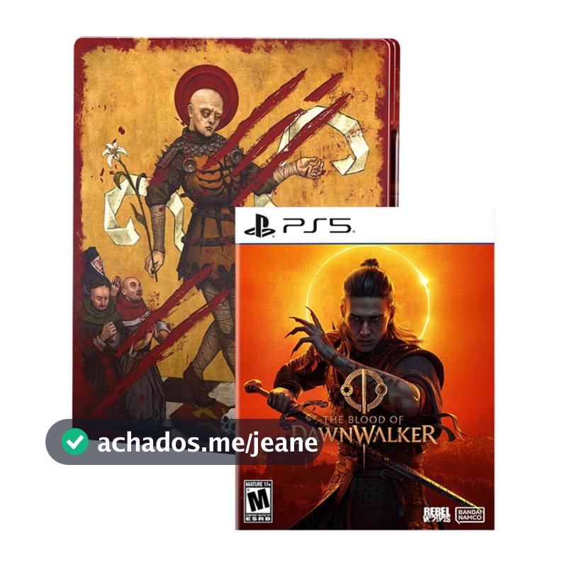 The Blood of Dawnwalker Steelbook Edition PS5 Midia Fisica