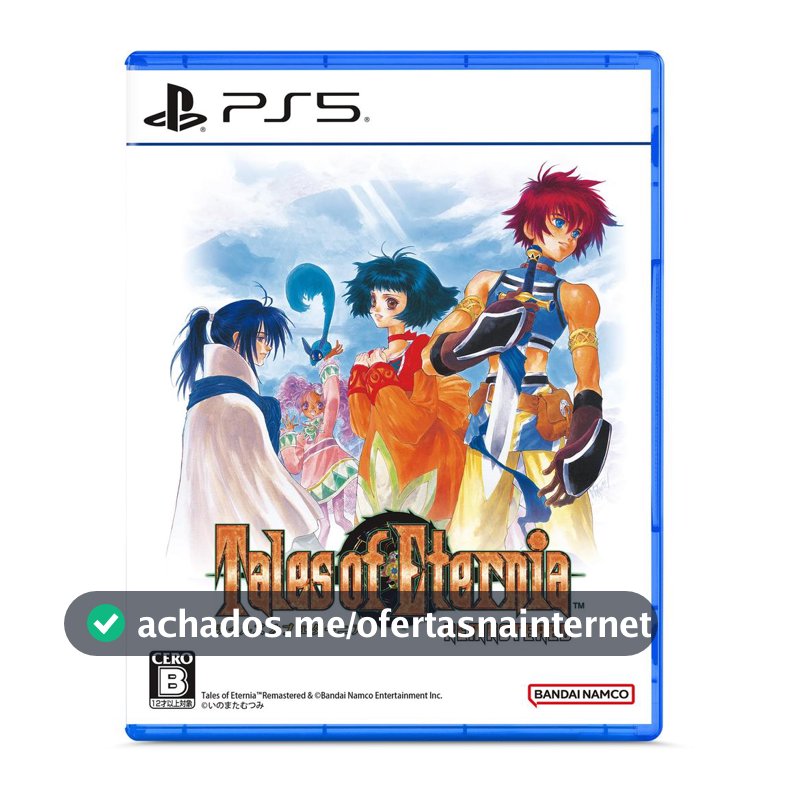 Tales of Eternia Remastered – PS5 [Physical Edition Purchase Bonus] Reversible Jacket Included