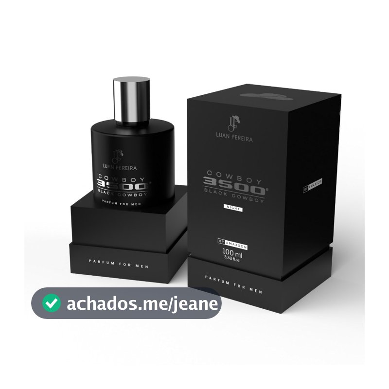 Perfume Masculino Luan Pereira Noite - Cowboy 3500 100 Ml - By Amaxxon