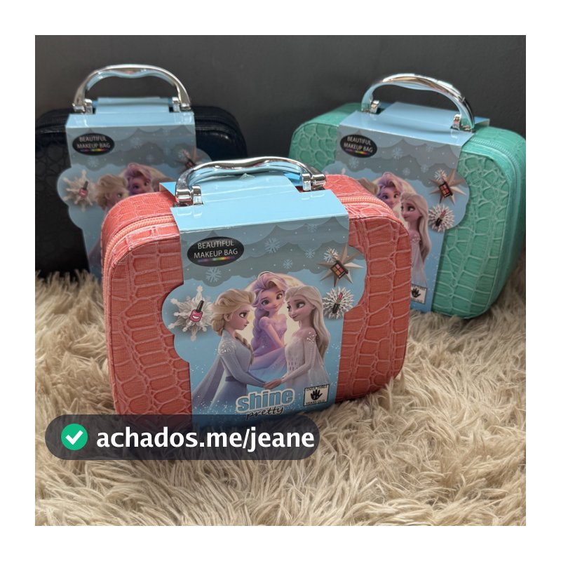 Kit Infantil de Maquiagem com Maleta – Diversão e Estilo para as Pequenas Princesas
