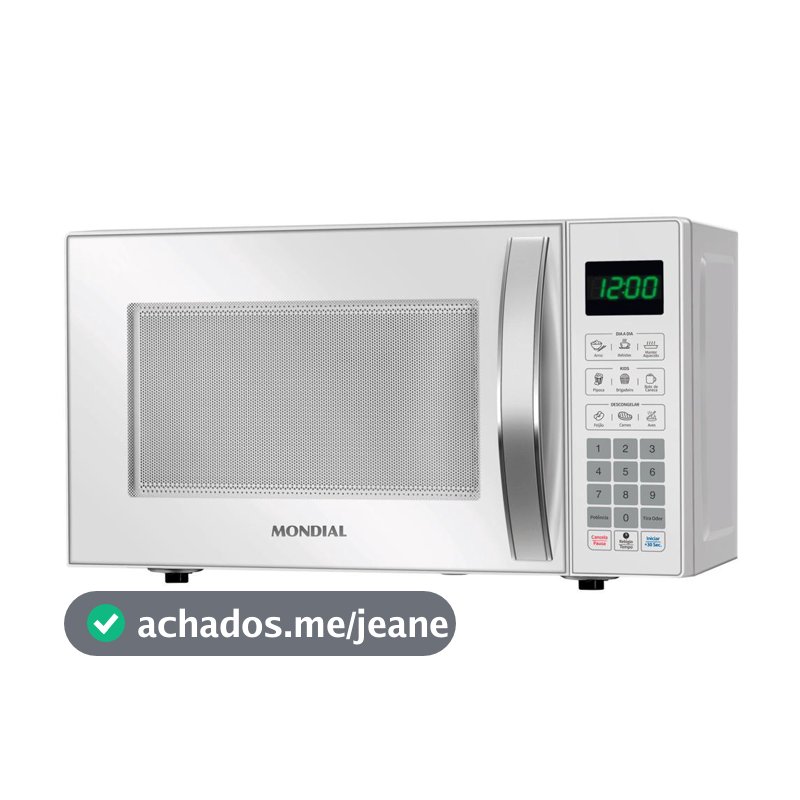 Micro-ondas Mondial 21 Litros 1200W Branco MO-01-21-W 220V
