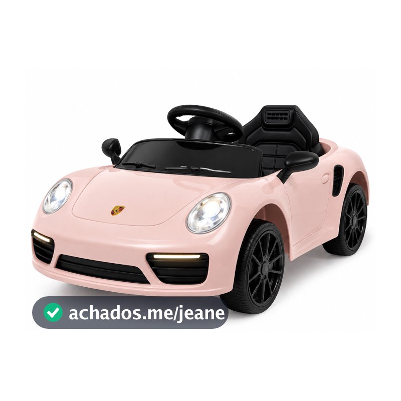 Carro Infantil Elétrico Compact Quadriciclo com Controle Remoto e Farol Carrinho de Passeio Zippy