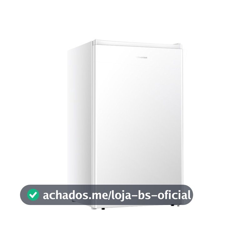 Frigobar Hisense 90 Litros Porta Reversível Branco 1 Porta RR121NW3A/RR121NW2A
