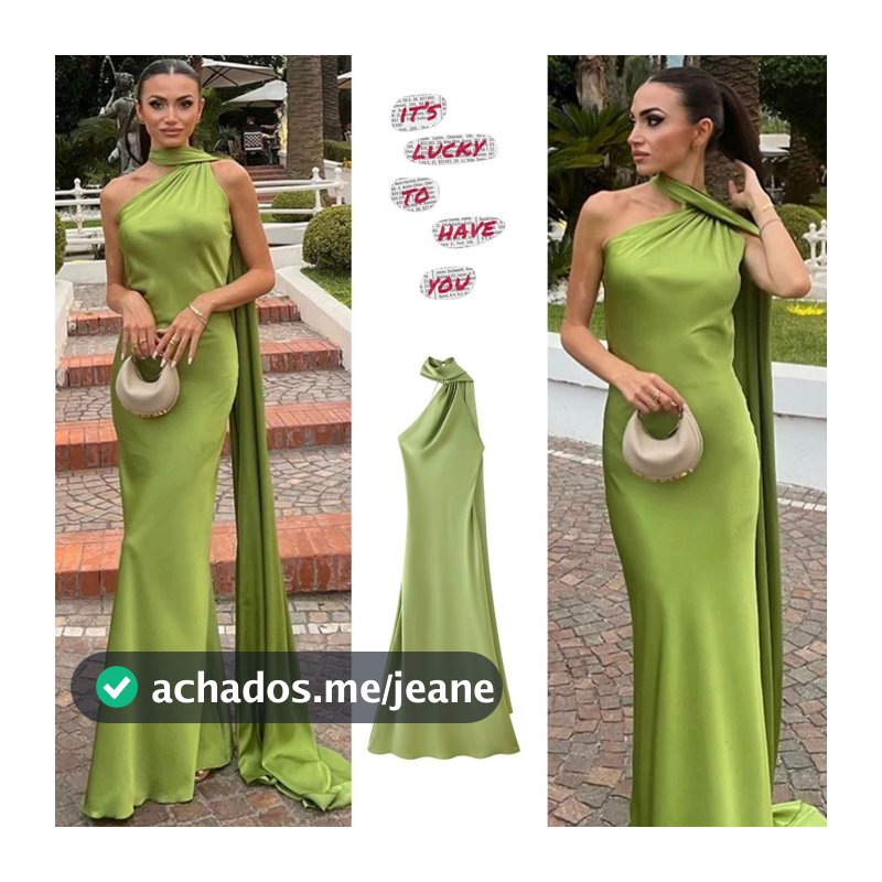 Estilo Europeu E Americano Elegante Slim fit Minimalista Fita Fluida Frente Única Vestido Maxi Sem Costas 202604