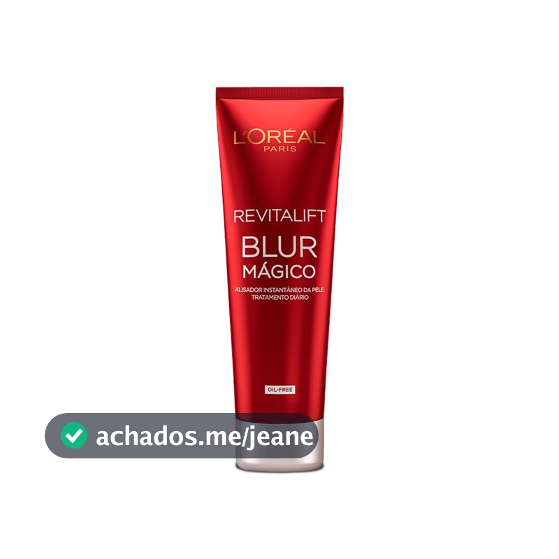 Primer Facial Efeito Blur Matte, Disfarça Rugas e Poros Instantaneamente, Revitalift Blur Mágico L'Oréal Paris, 27g