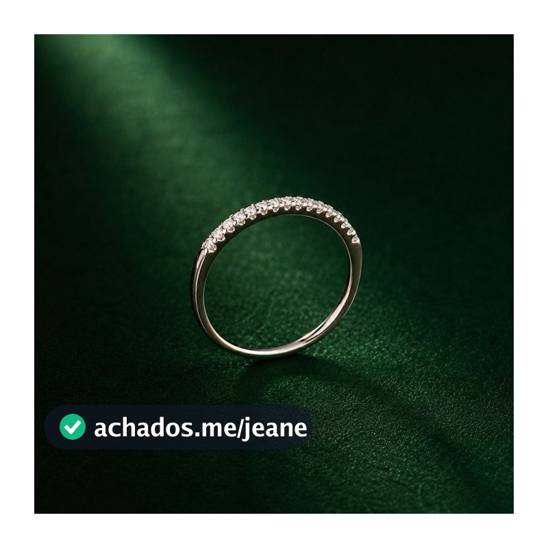 Anel Feminino Solitário com Moissanite 1,25mm em Prata 925 Elegante e Sofisticado