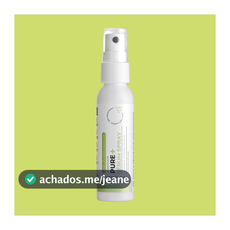 Pure+ Sérum Spray para Alívio de Coceiras, Irritações, Pele Sensível | Cães e Gatos | Wesen Green