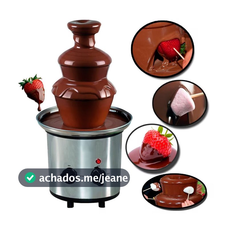 CASCATA DE CHOCOLATE 4 Andares NH30336 220V-envio imediato
